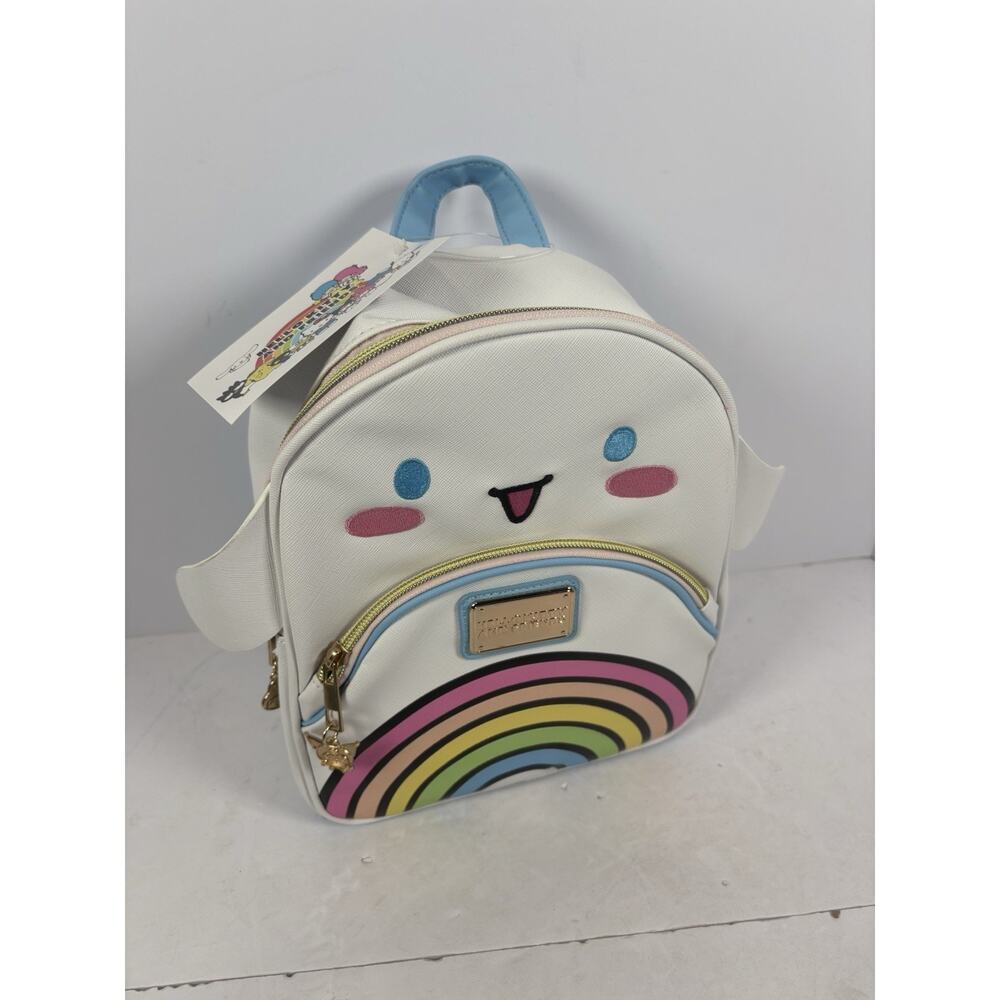 Hello Kitty and Friends Girls Cinnamoroll Women's 10.5" Mini Backpack, White